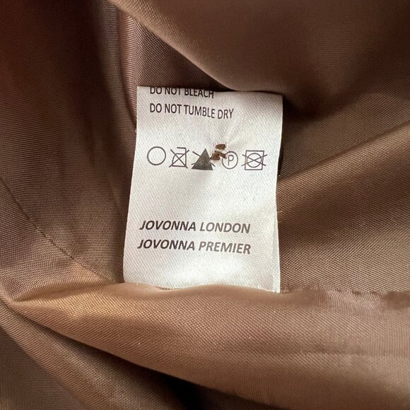 Anthropologie Plaid Wool Trench Jacket Pea Coat Preppy Fall Winter Quiet Luxury - Picture 6 of 9